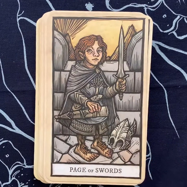 The Lord of the Rings Tarot Tomas Hijo
